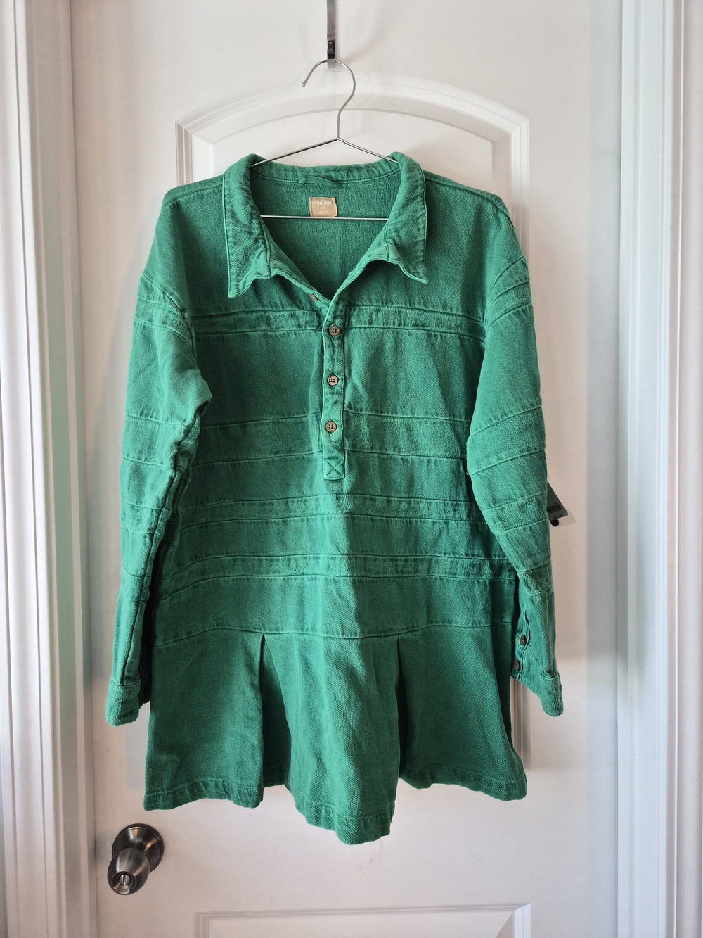 Free People Green Mini Dress